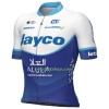 Wielershirt 2023 Jayco Alula - Blauw Wit
